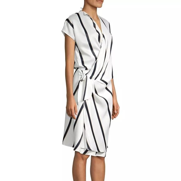 NWT Equipment Leonce Wrap-Style Dress 😊✨🌸 - Picture 3 of 13